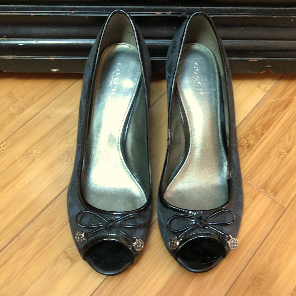 Coach wedge heels